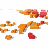 Espaces privés et publics dans la commune